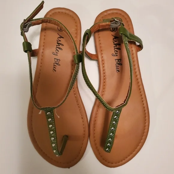 Ashley Blue women's sandals size 6 - Picture 3 of 7